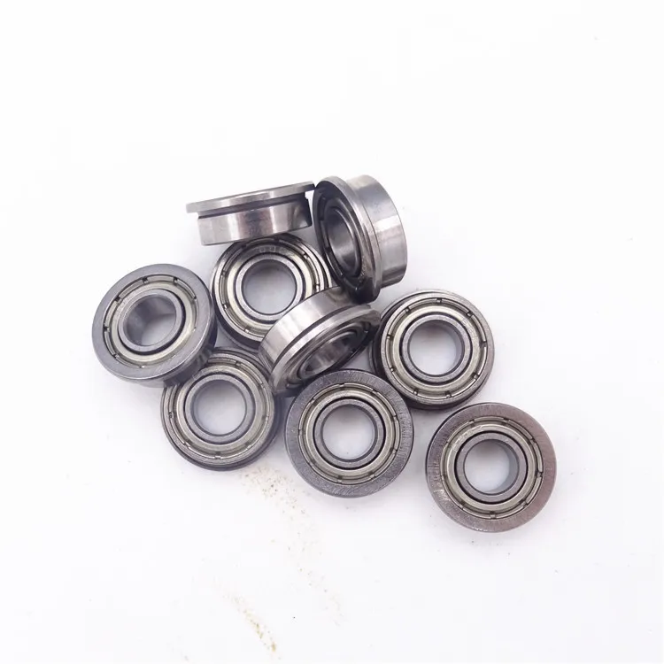 Miniature F628ZZ Flange Deep Groove Ball Bearing F628 ZZ High Speed 8*24/27*8mm - Image 3