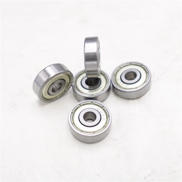 Miniature 635 ZZ Deep Groove Ball Bearing 635ZZ High Speed for Motor 635Z 5*19*6mm