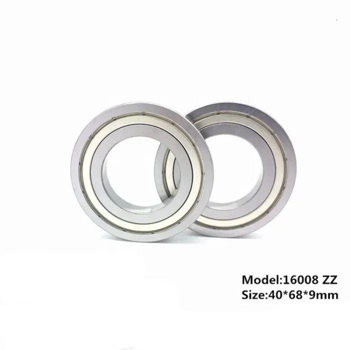 Factory Supply 16008ZZ 16008-2Z High Quality Shielded Cover Thin Section Deep Groove Ball Bearing 16008 ZZ Size 40*68*9mm - Image 6
