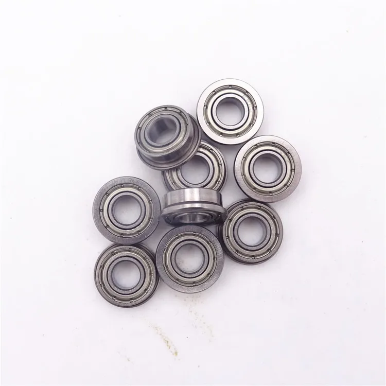 Miniature F628ZZ Flange Deep Groove Ball Bearing F628 ZZ High Speed 8*24/27*8mm - Image 2