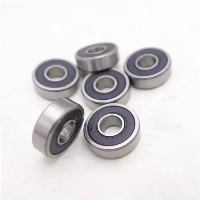High Speed 606RS Deep Groove Ball Bearing 606 2RS 6x17x6 mm 606-2RS Rodamentos