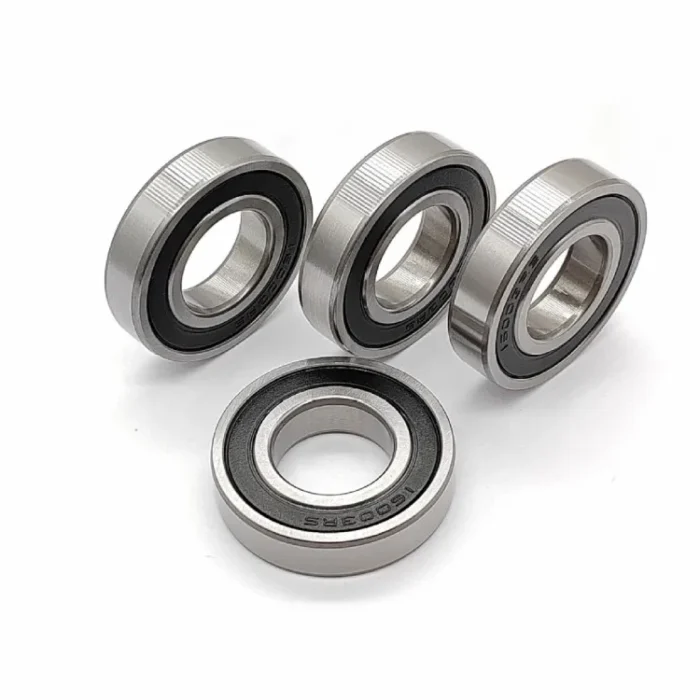 16003-2RS 16003RS Double Rubber Sealed Chrome Steel Thin Section Deep Groove Ball Bearings 17x35x8 mm